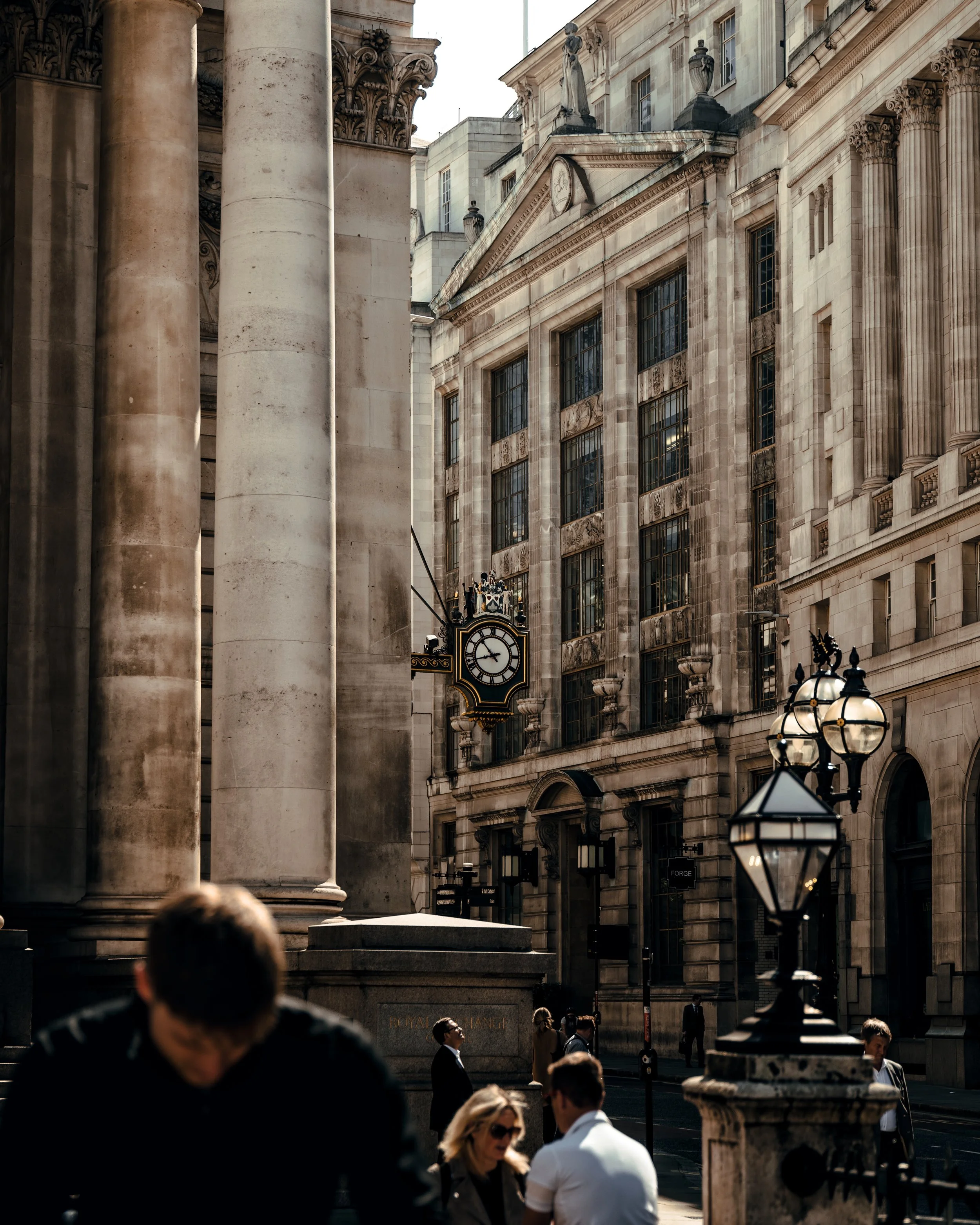 Clock, The Royal Exchange