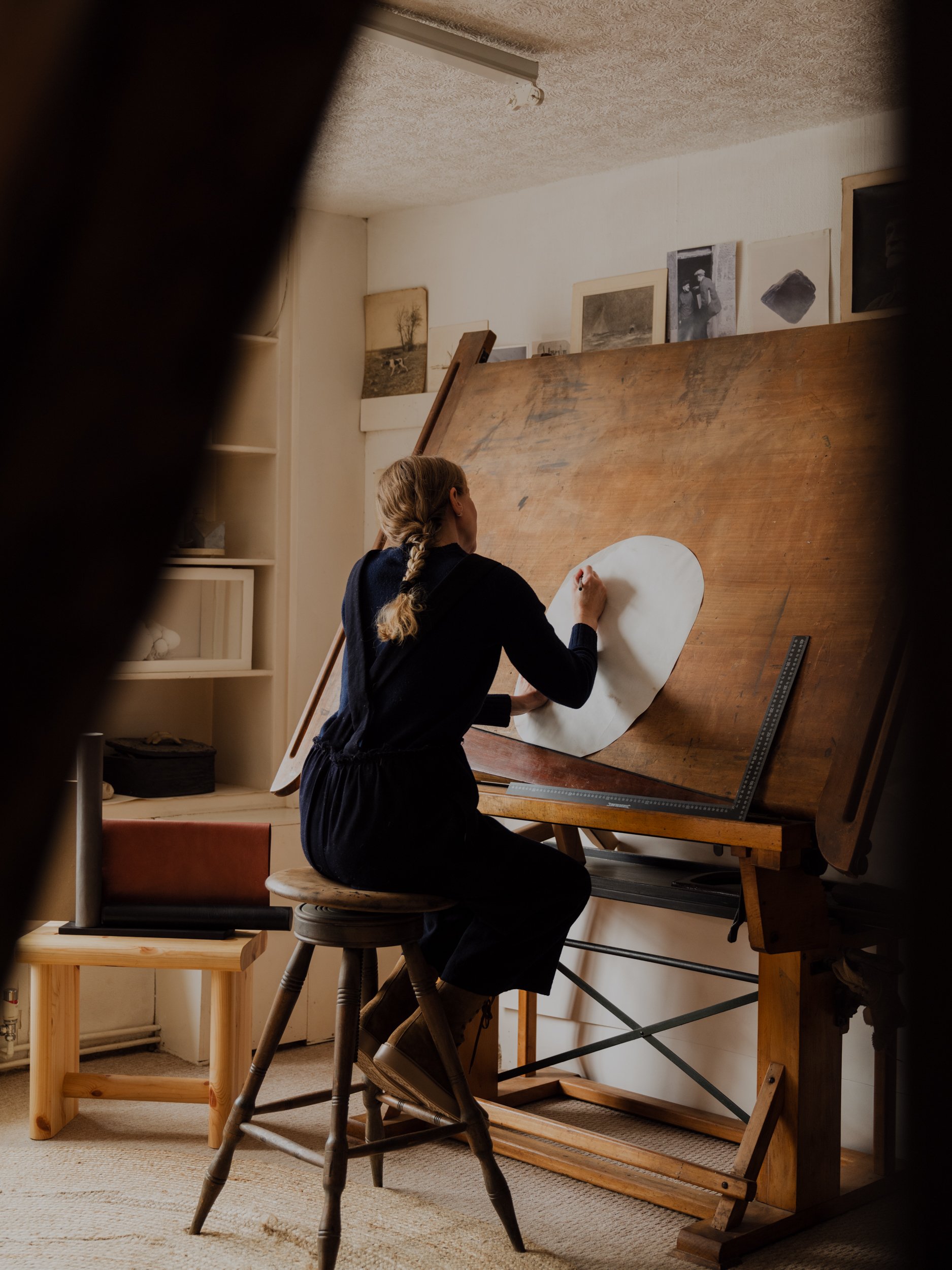 Sarah Kaye Rodden's studio, for Francis Gallery