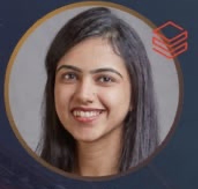 Smiling woman with long dark hair