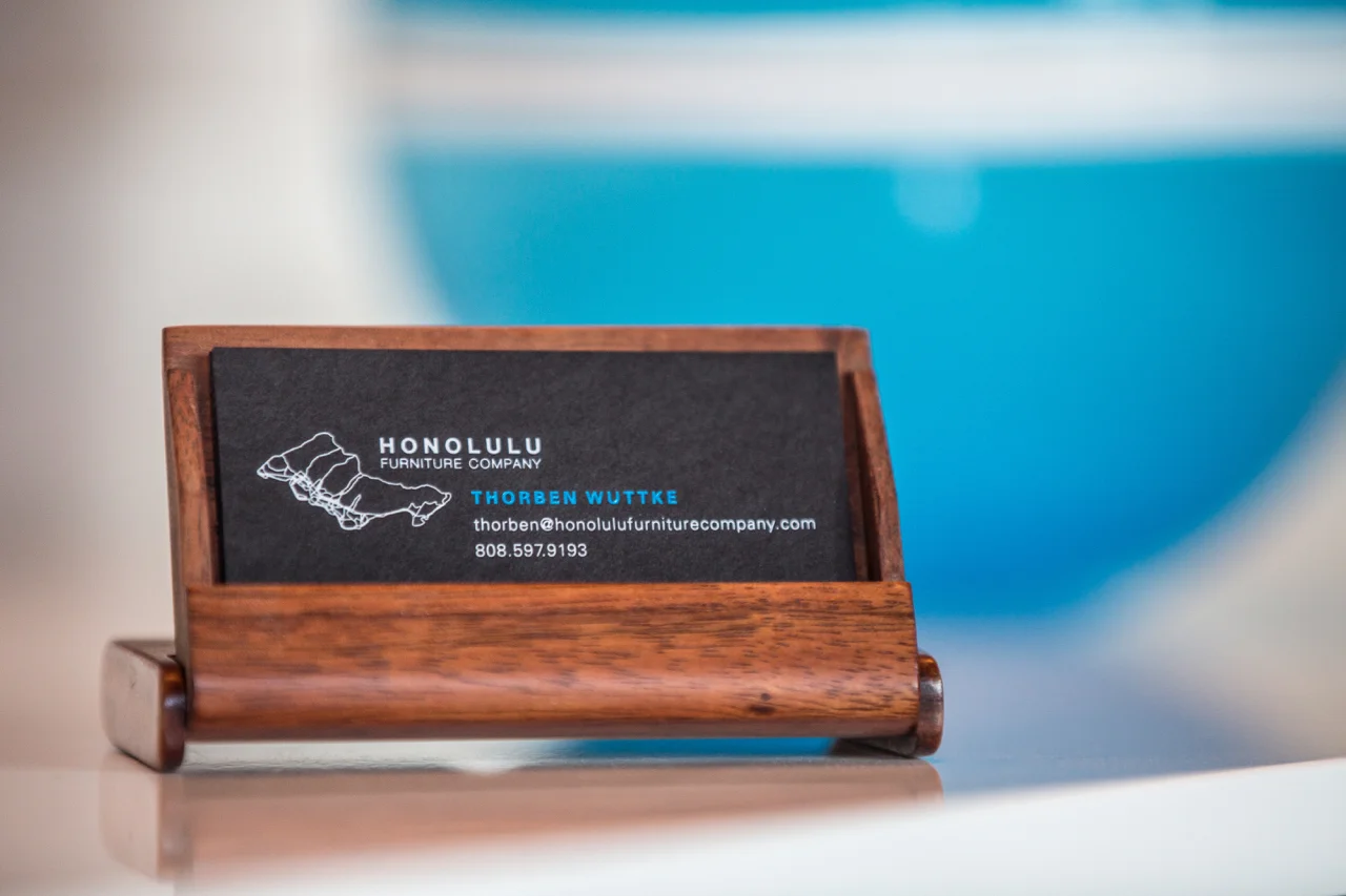 Honolulu Furniture Company, custom furniture maker