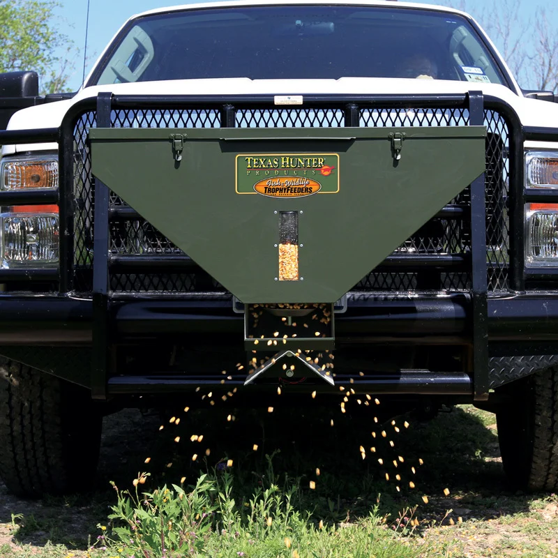 Texas Hunter Products 100 Lb Road Feeder With Wireless Remote