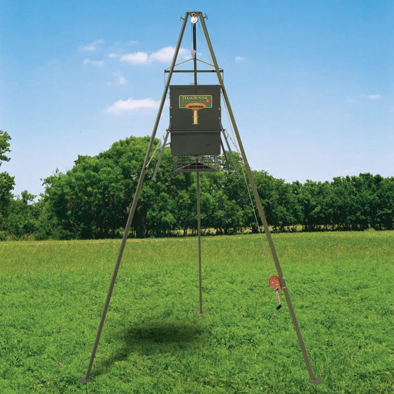 Texas Hunter Products 300 Lb Wildlife Trophy Feeder With Ez