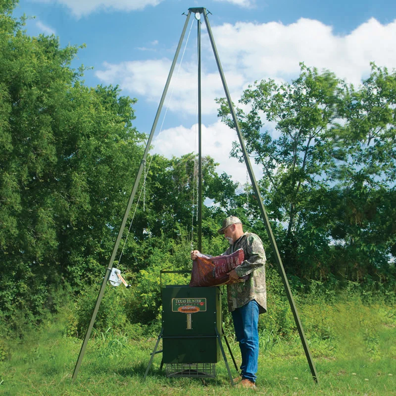 Texas Hunter Products 300 Lb Wildlife Trophy Feeder With Ez