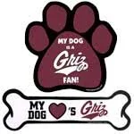 Let your pet show their support for their favorite team with these classy Griz auto magnet.
