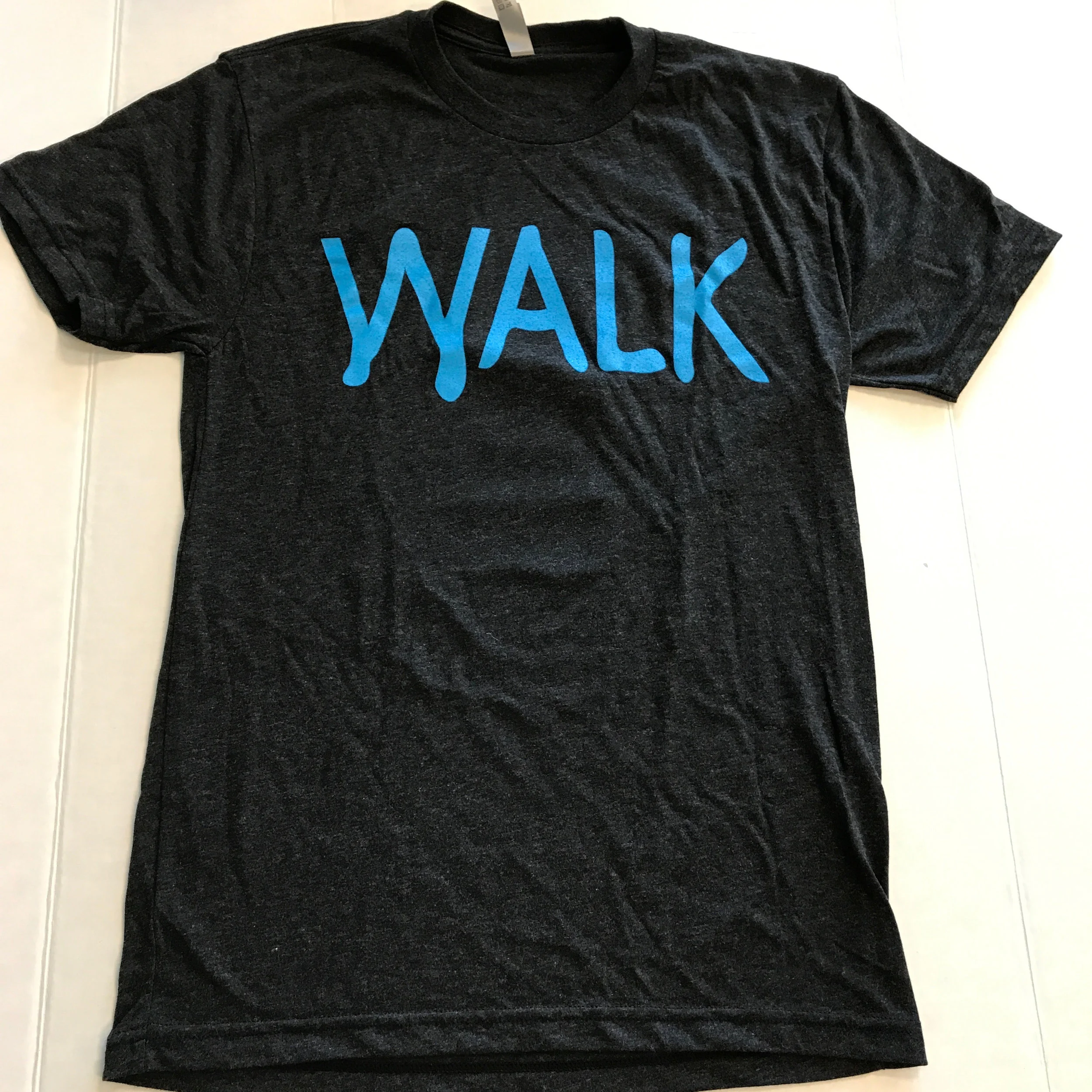 WALK - Charcoal Grey Triblend (Front/Back)