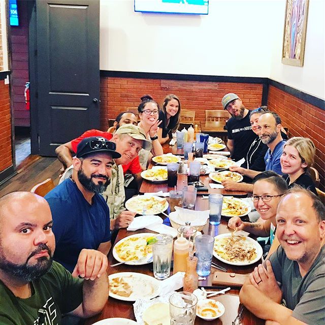 How do you celebrate the end of a long week? With the whole crew, some of the cast and some amazing Mexican food! 🌮🌯🥙🍜🥟🙀🏚🎬🎞🖥🎙📽☠️ #househunting #homedesign #flipgamestrong #orlandoliving #realestateinvestor #remodel #remodeling #realtor #h