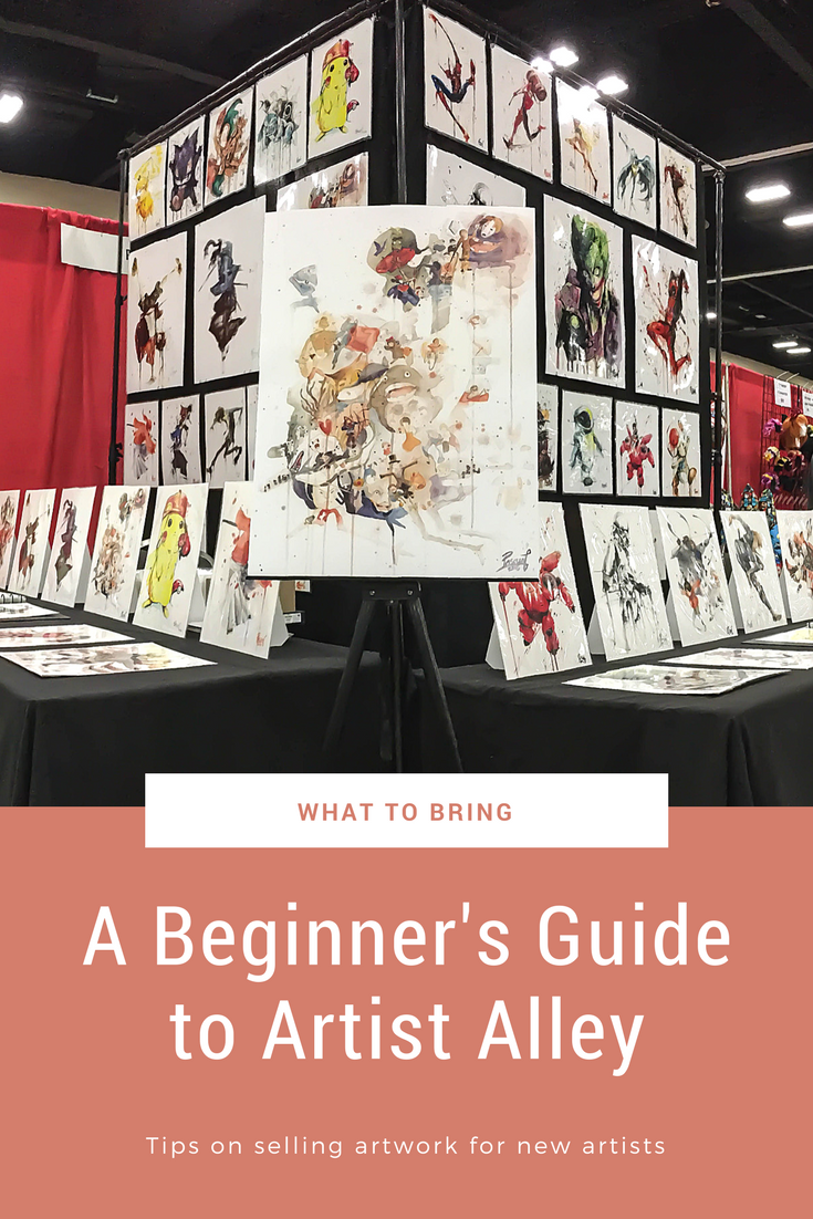 A Beginners Guide to Artist Alley: What to Bring to Your First Convention —  Pascual Productions