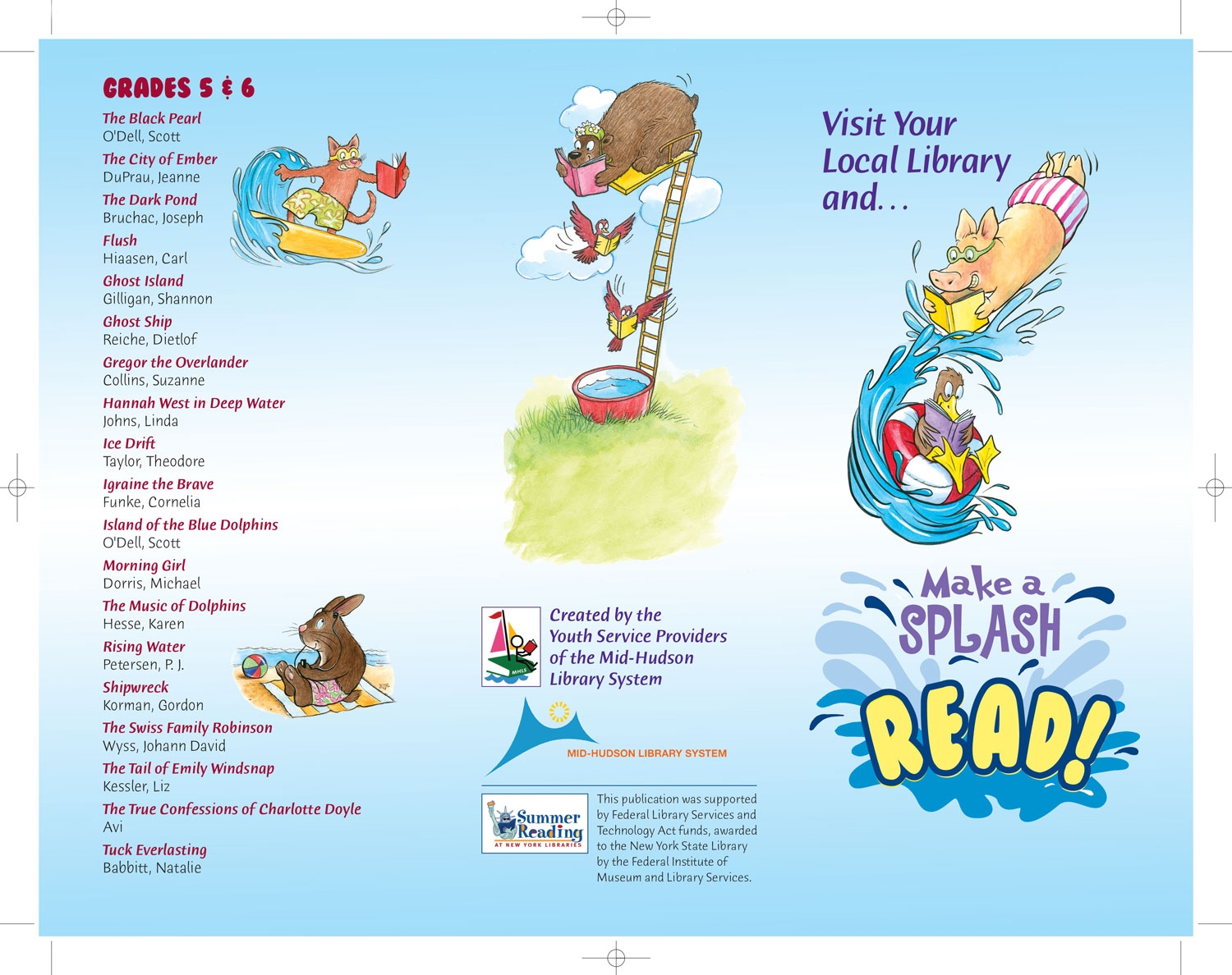 Summer Reading Club Brochure 2013