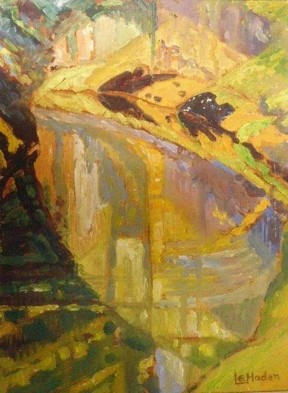 Leonora Everard-Haden, Untitled , oil on board