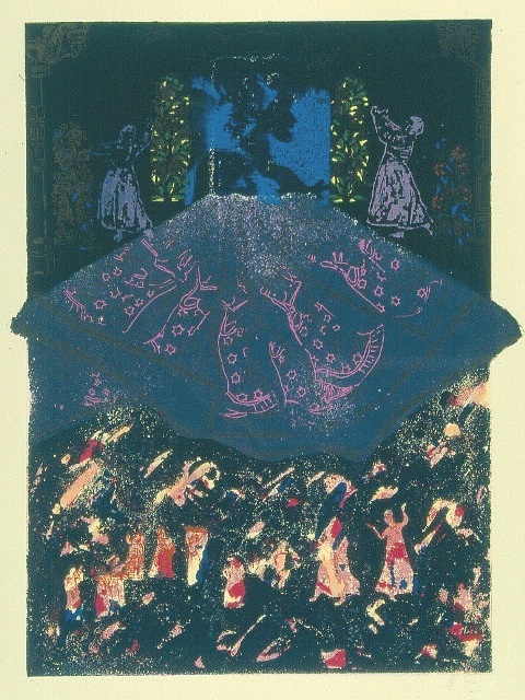 1925/96 Reshma Govind Untitled, c.1996 Screenprint 450 x 362mm