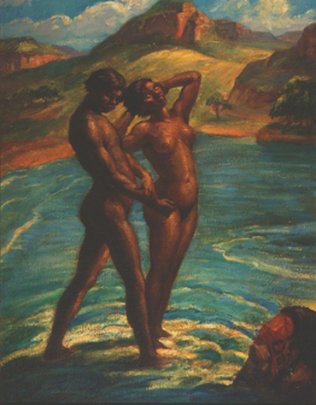 Alfred Martin (1874-1939), Untitled , oil on board