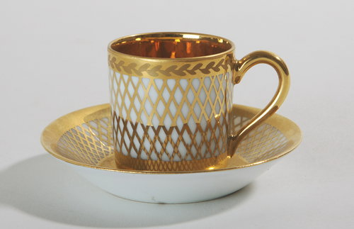 Limoges, 19th Century Teacups, porcelain