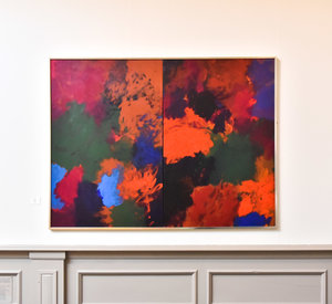 Andrew Verster, Storm Colour, acrylic on canvas