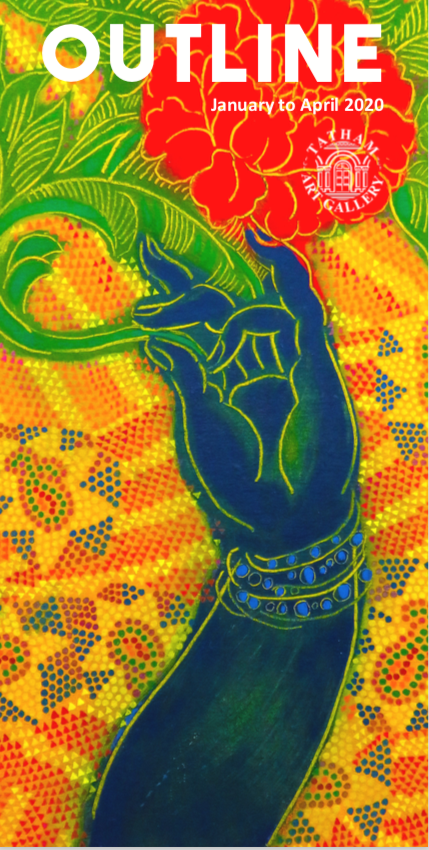 Andrew Verster, Sacred Flower (detail), oil on canvas/board