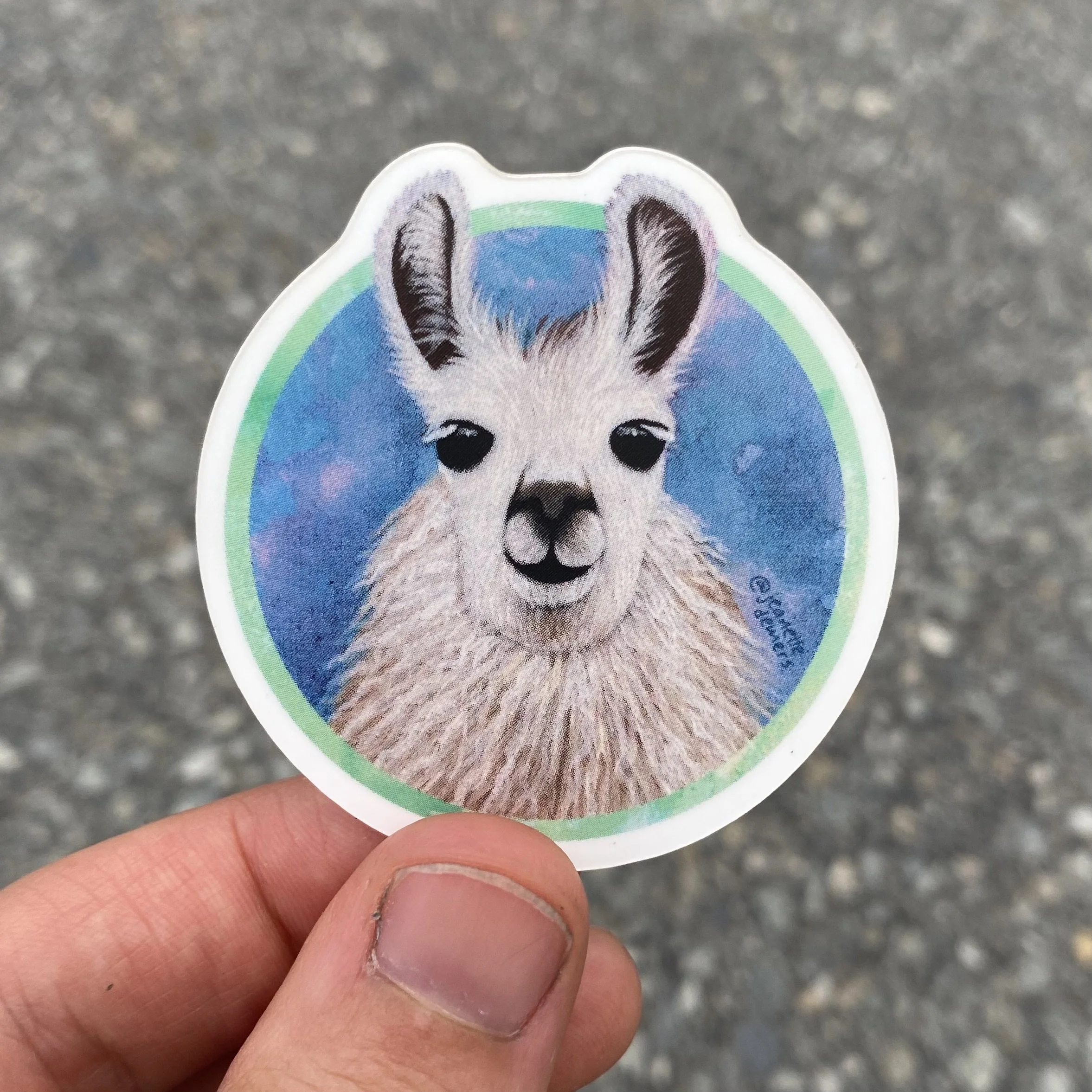 Alpaca Sticker