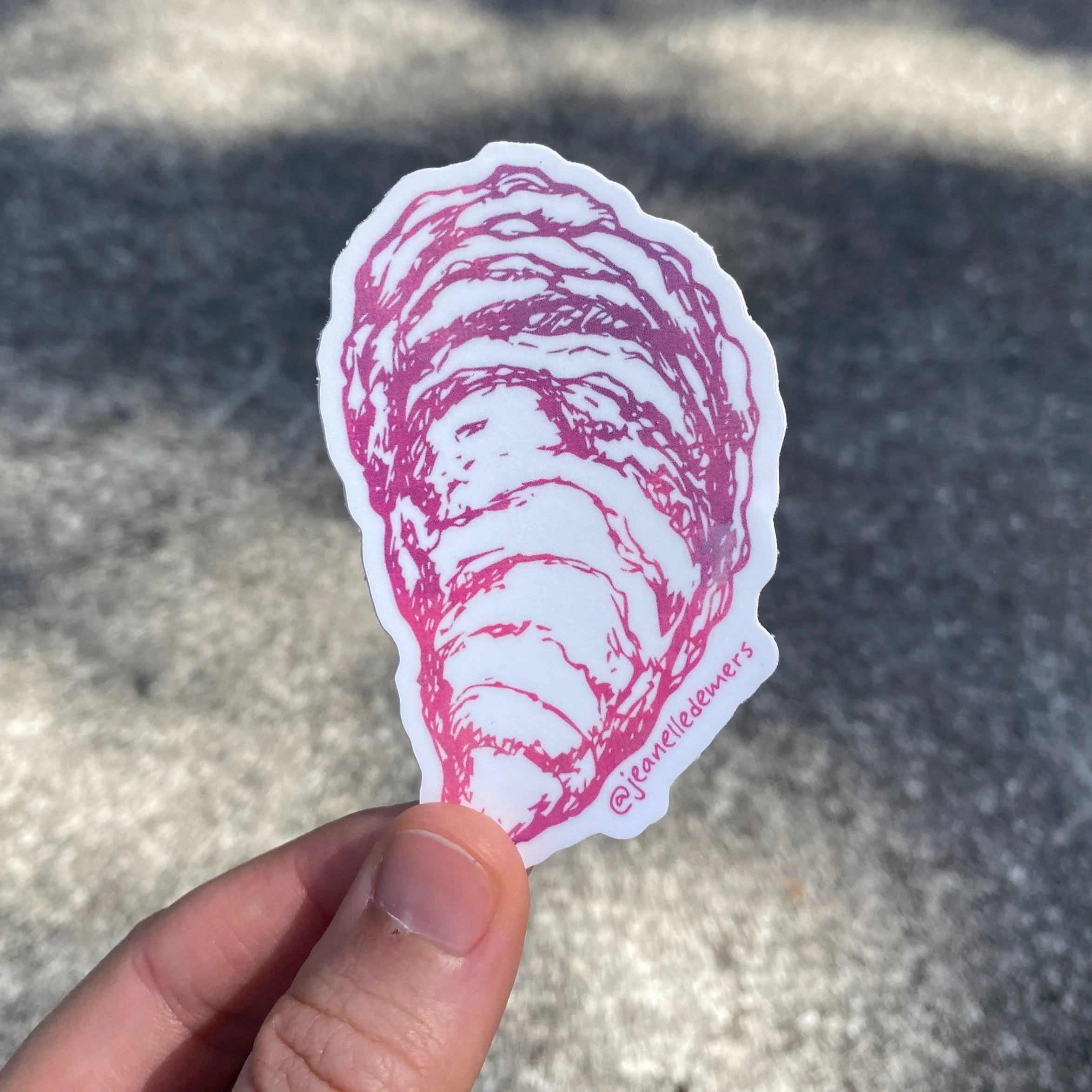 Oyster Sticker