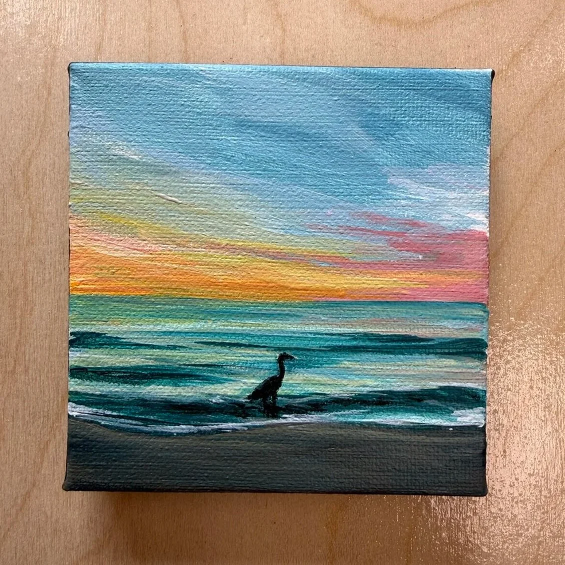 Sunrise Heron