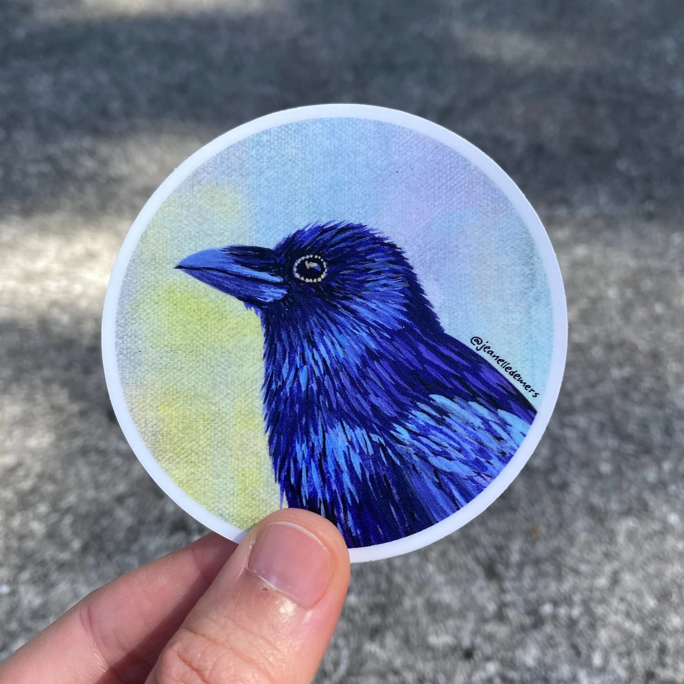 Crow Sticker