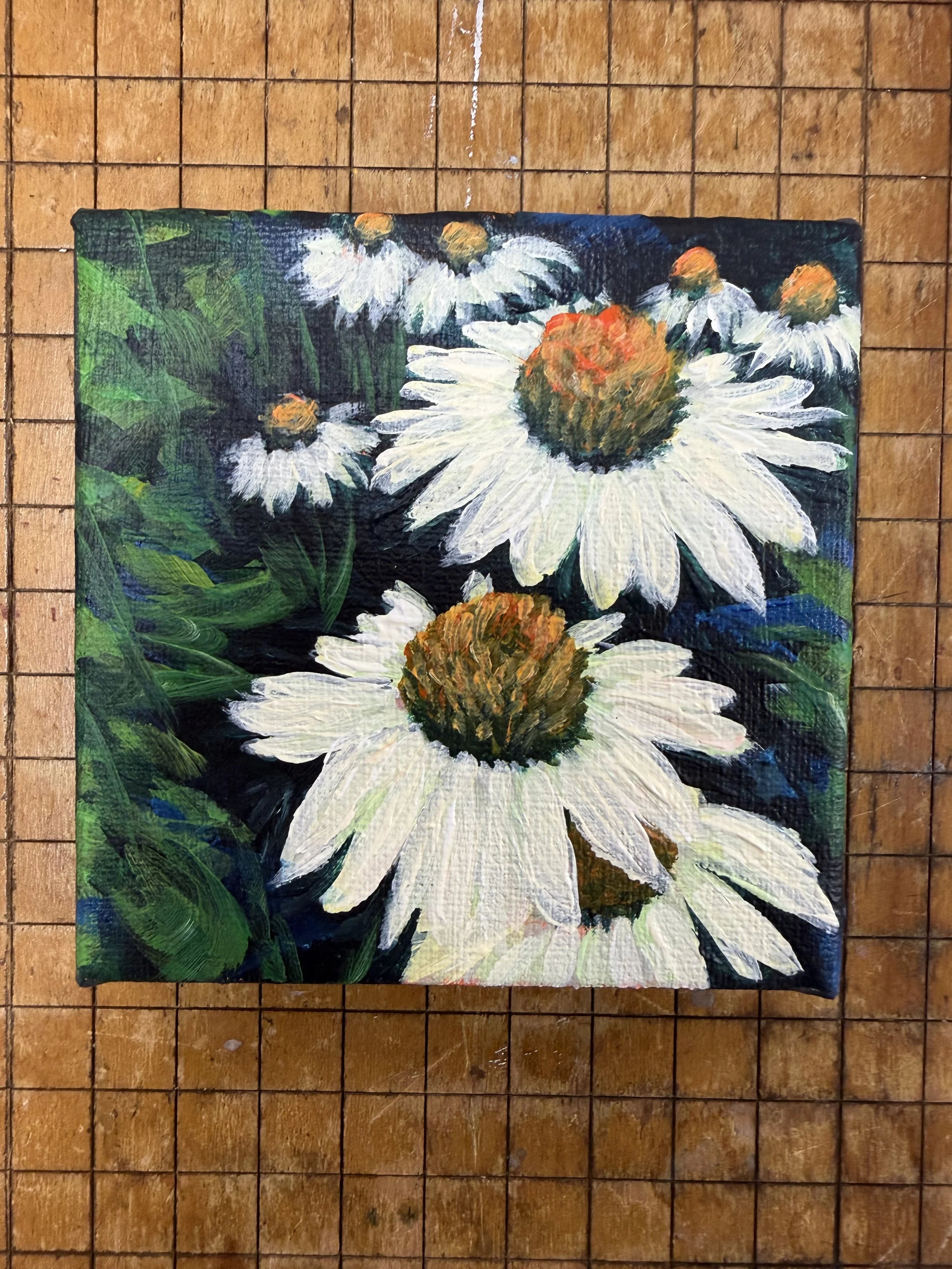 White Cone Flowers