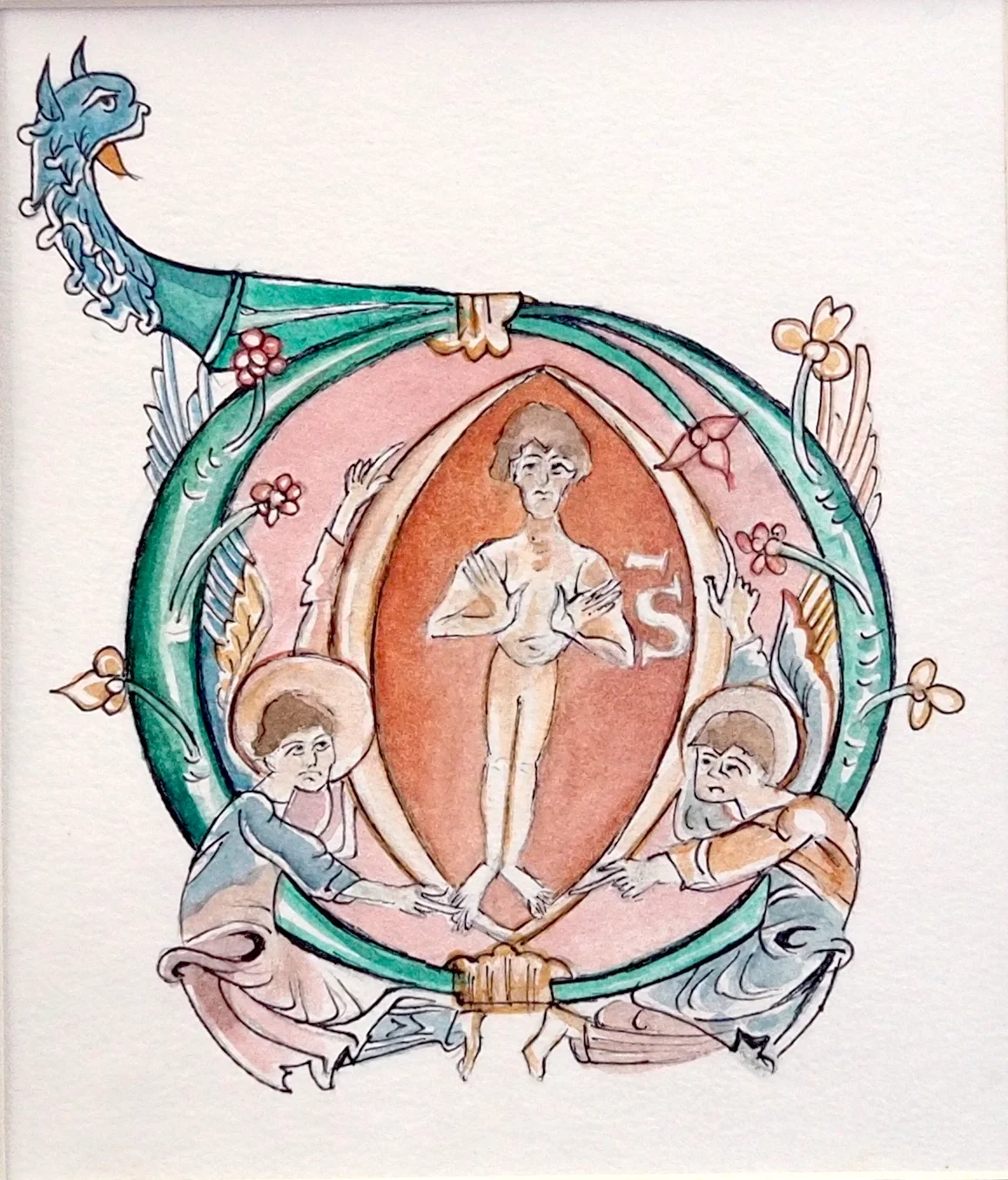 Letter D - Saint Benedict