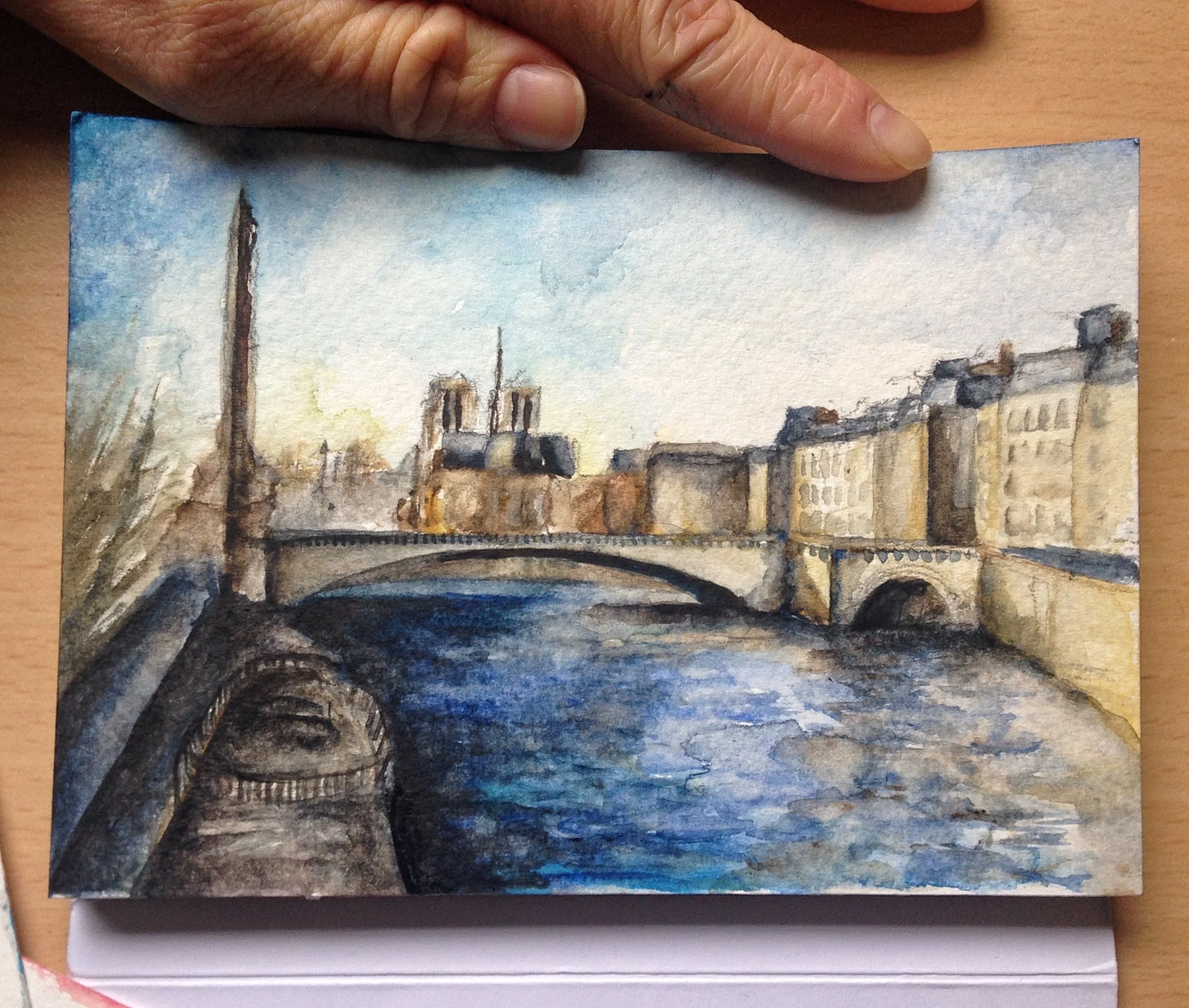 Carte postale de Paris