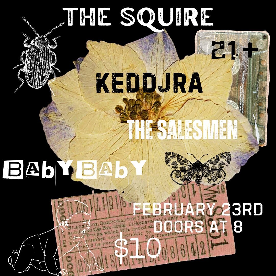 Come on down for a night with @keddjra @the.salesmen @babybaby4ever 2.23 8pm $10 @squirecolfaxdenver 

#squireloungedenver #colfaxbars #coldfax #colfaxlove #colfaxmusic #comepartywithus #squirelounge #squireloungecolfax #denverdivebars