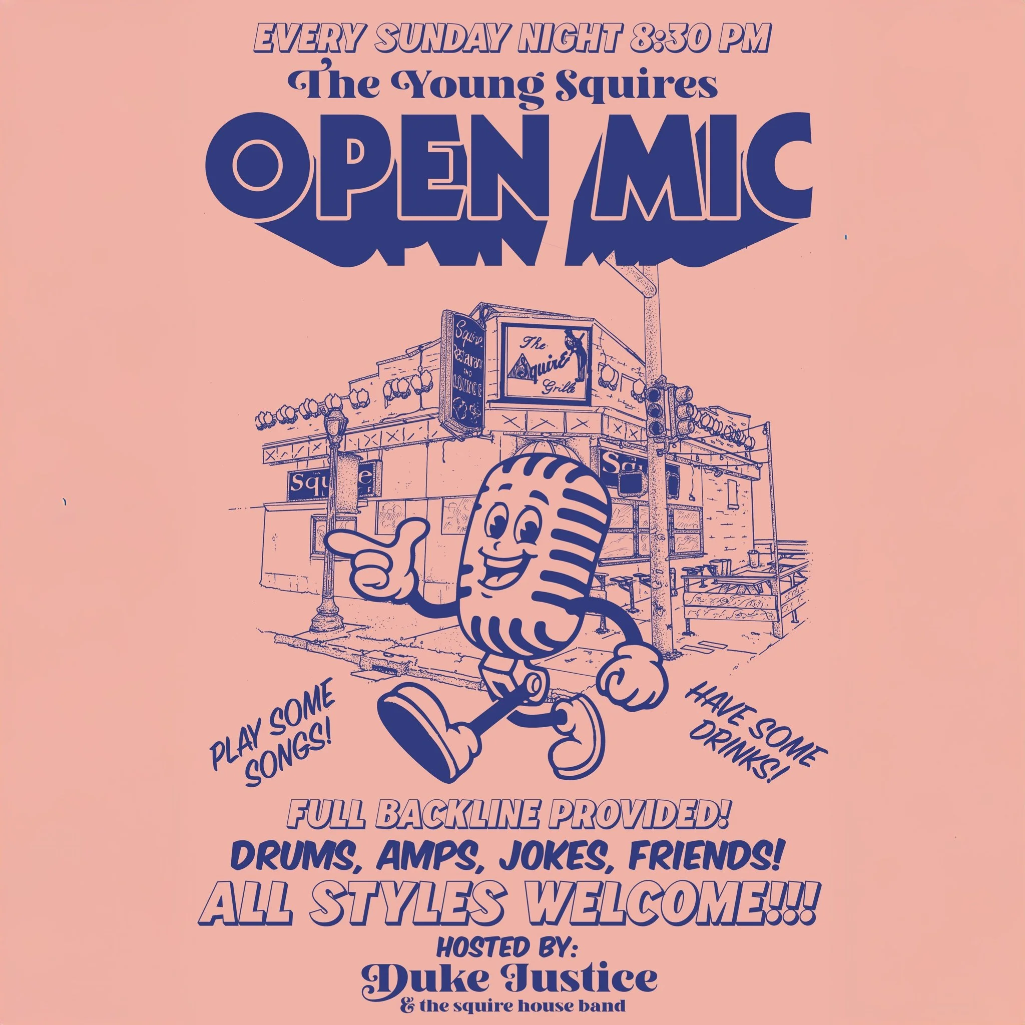 The Young Squire Open Mic (Copy)