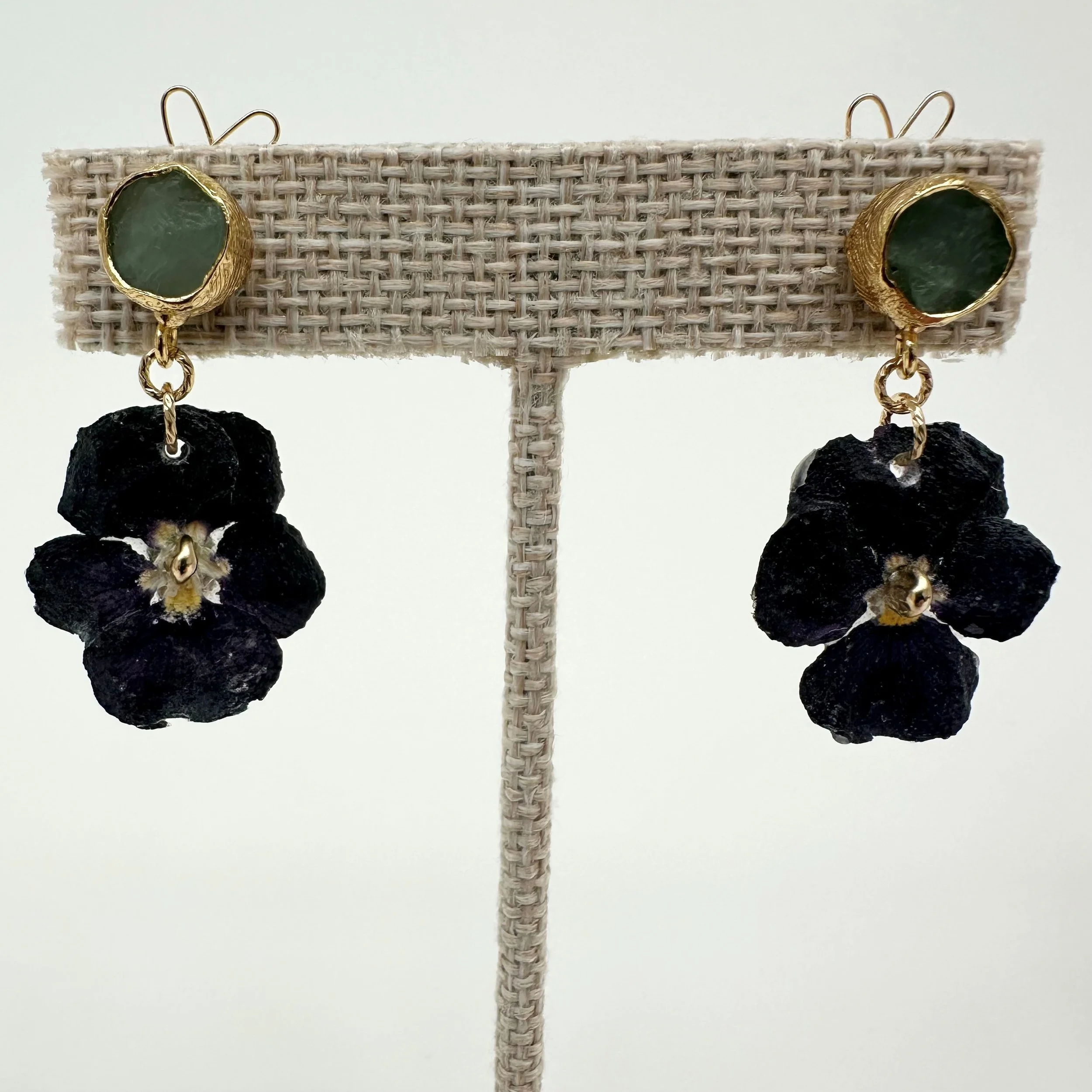 Hillary Jackson: Black Viola Drops, HJ130