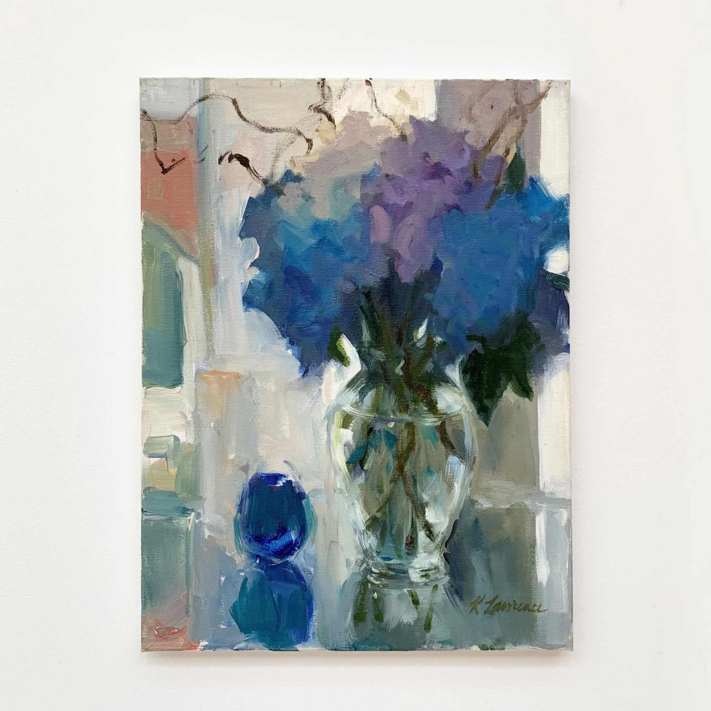 Karen Lawrence: Blue and Blue, KL6