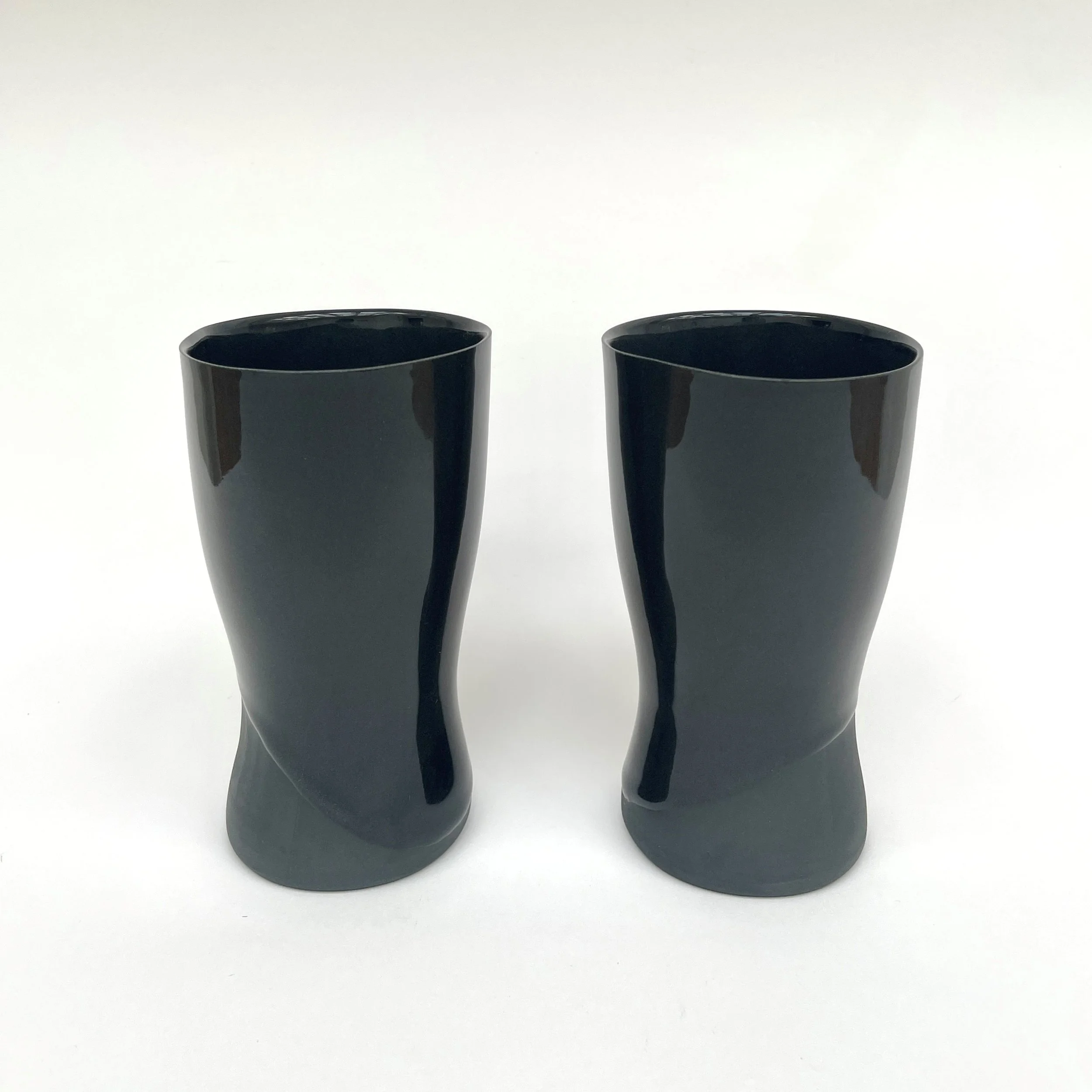 Rachel K. Garceau: Black Tumbler, sold individually, RKG5, RKG6