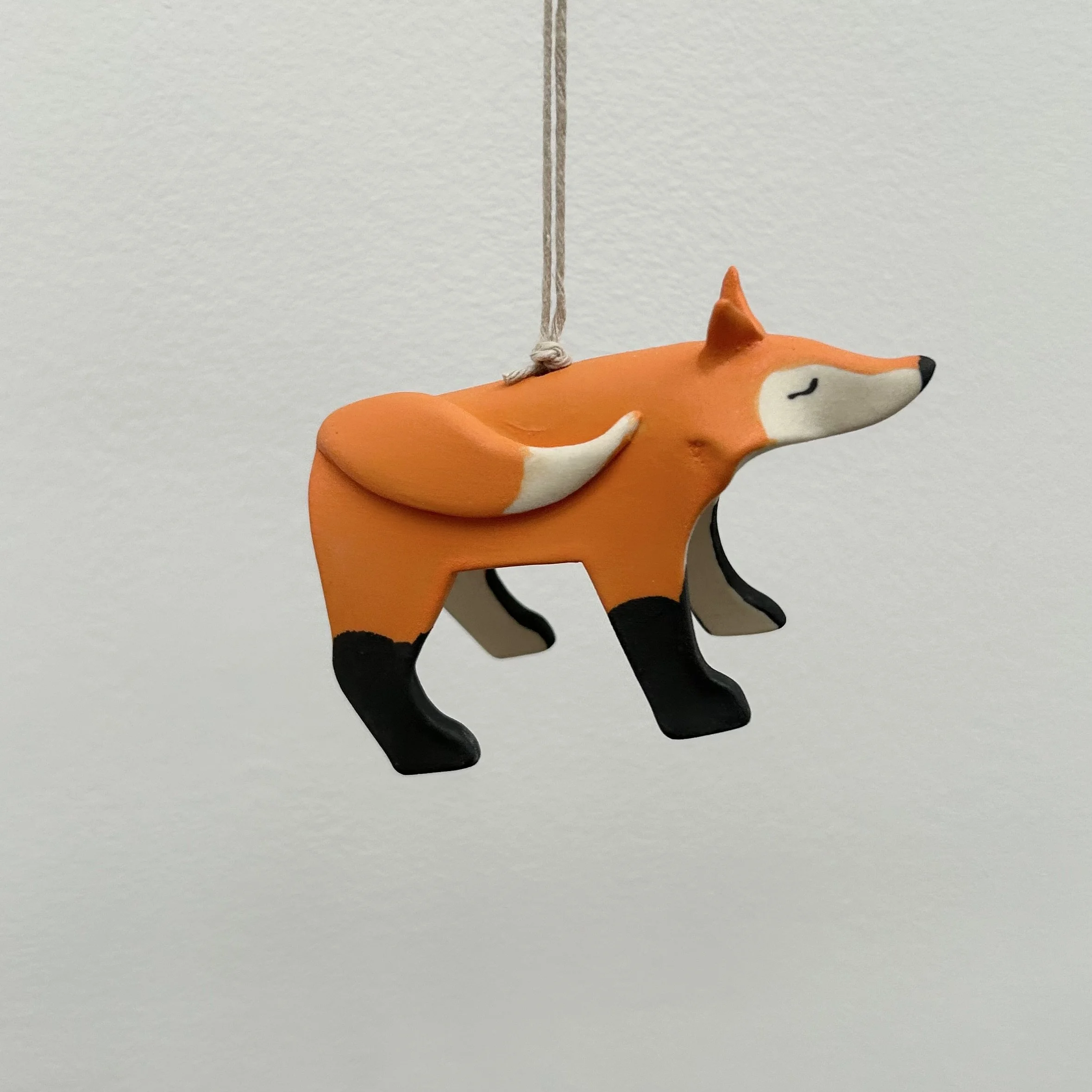 Beth DiCara: Fox Ornament, ERD105
