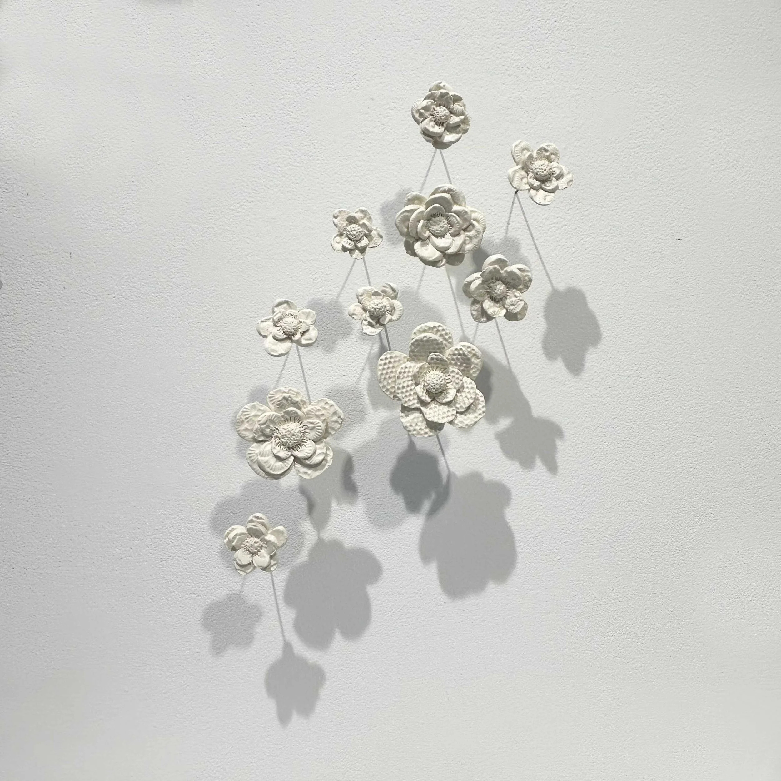 Jenifer Thoem: Off White Ceramic Flower, JLT4