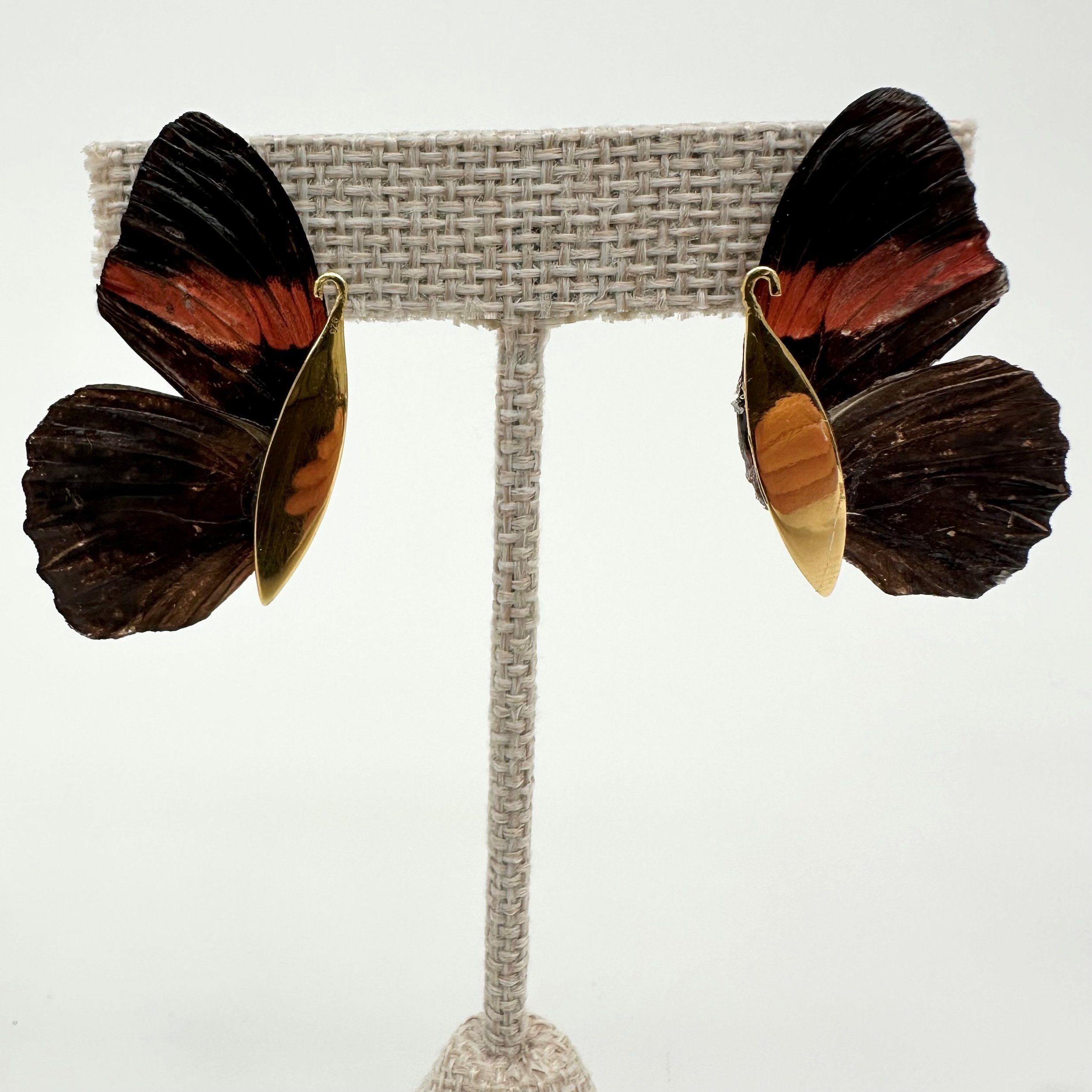 Hillary Jackson: Red Admiral Butterfly Double Love, HJ284