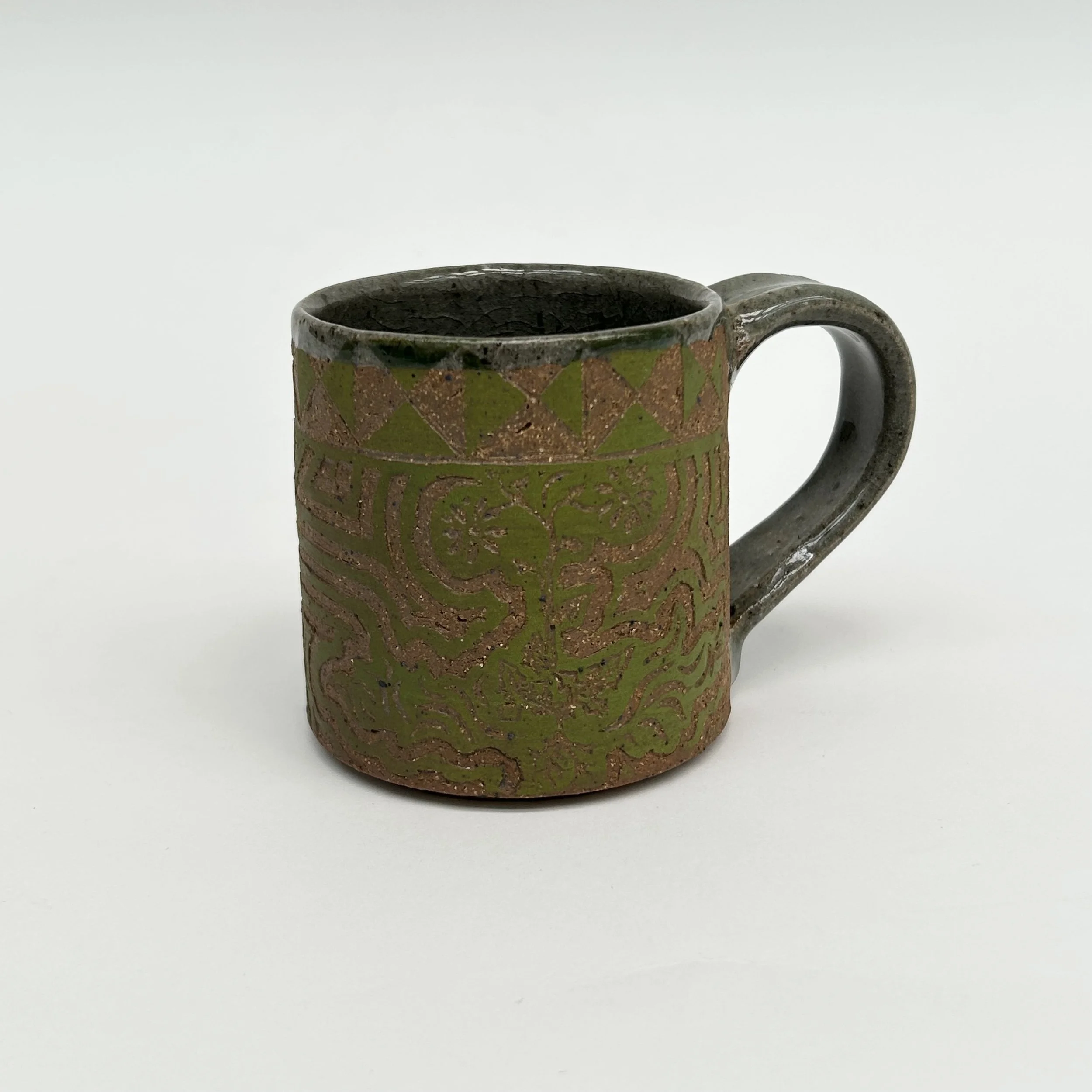 Mark Rockwood: Sgraffito Mug II, MAR6
