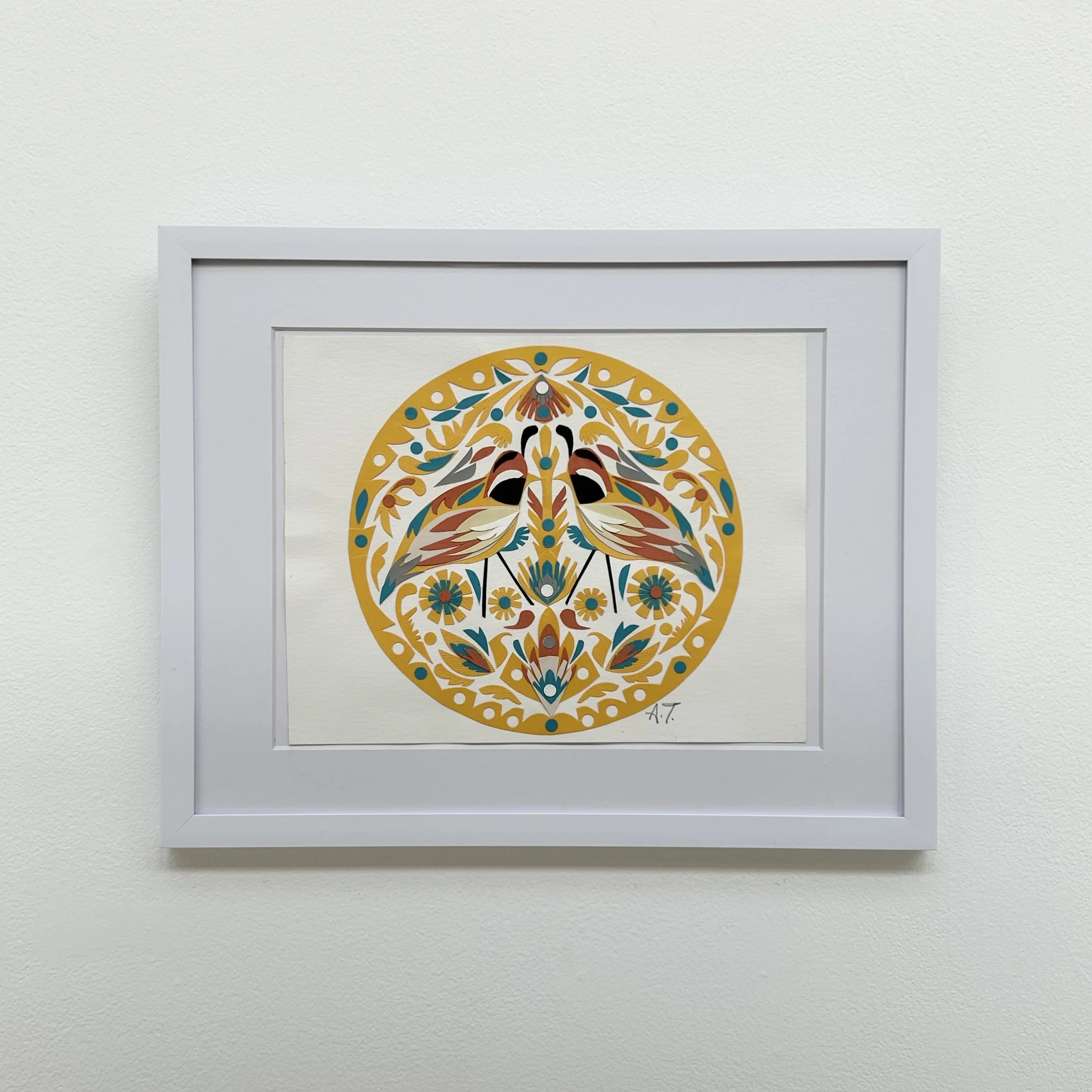 Ashley Terpstra: Mirrored Quails, AET3