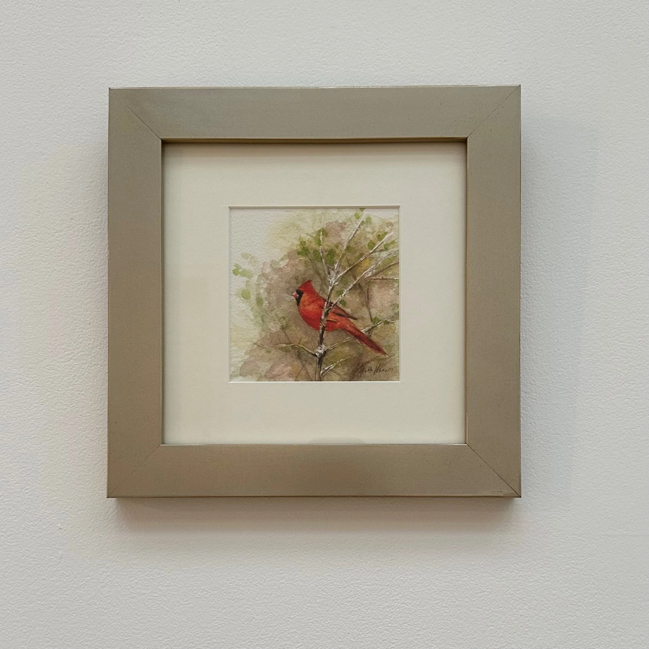 Beth Evans Henson: Cardinal in Early Spring, BEH32