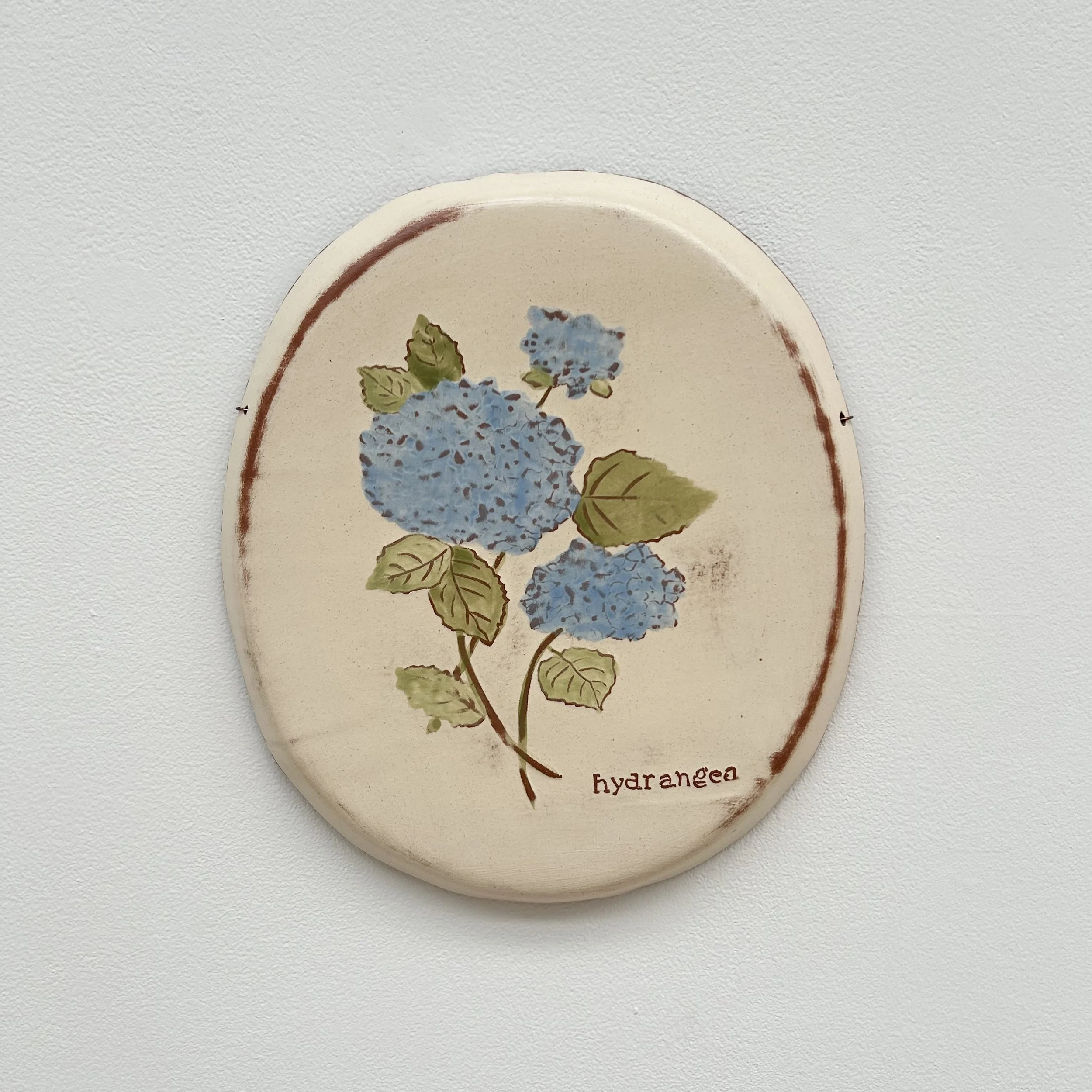 Meghan Hudson: Hydrangea Wall Tile, MH2
