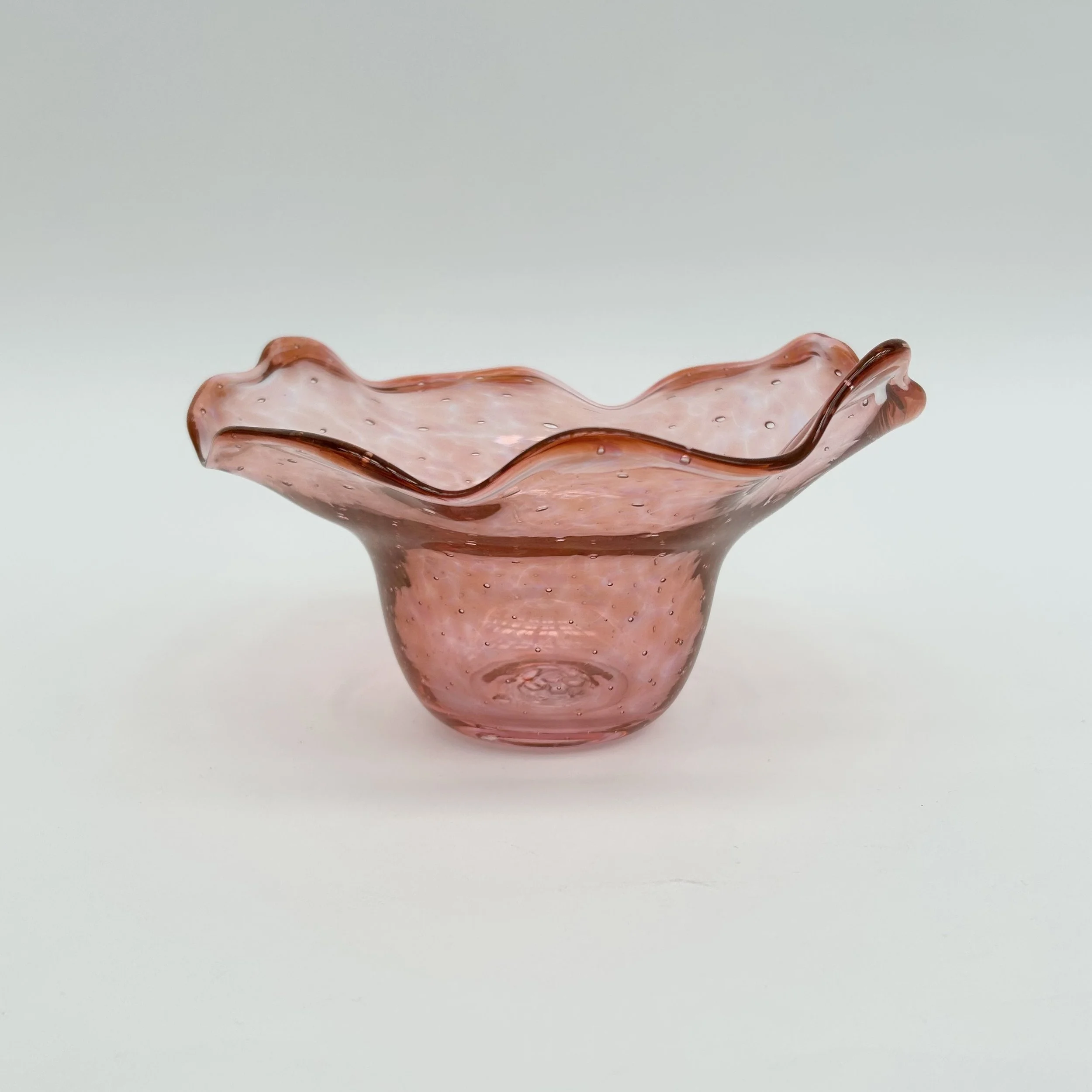 Sally Denham Reiser: Apricot Pixel Bowl, SD6
