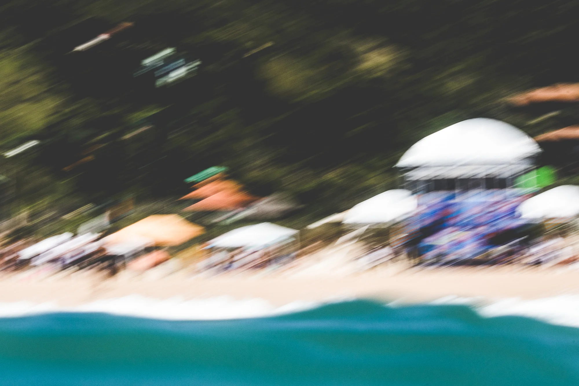"O dia escolhido não poderia ter sido melhor. A praia lotou e a vibe era sentida de longe."