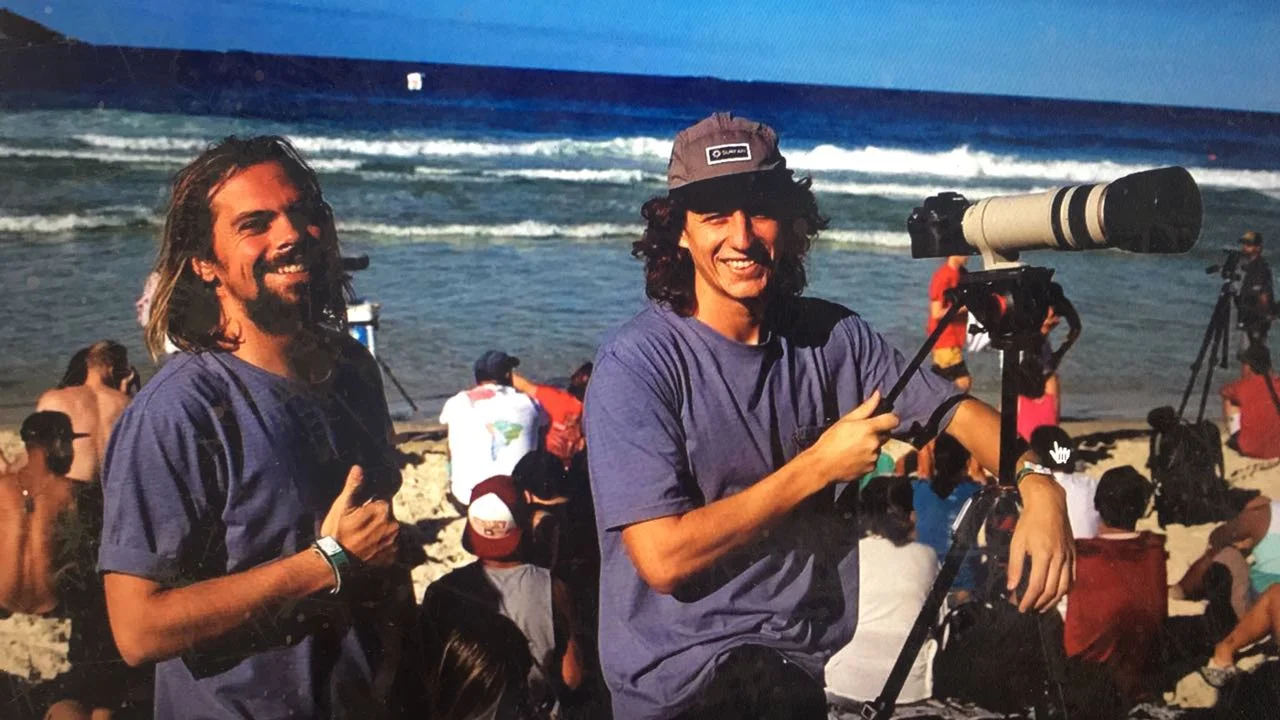 O falecido Lucas Zuch (RIP) e Eduardo Linhares. Foto: Caio Guedes