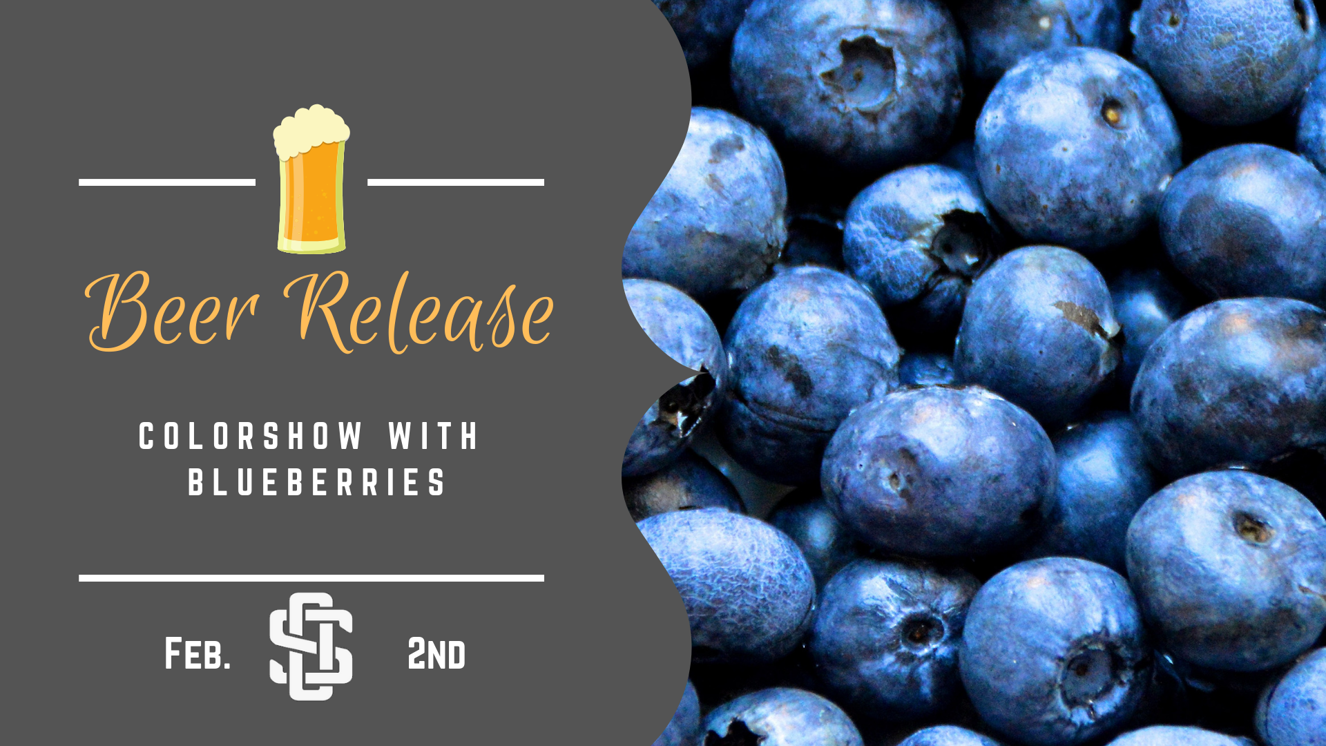 Beer Release - Colorshow with Blueberries