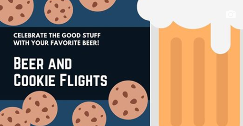 Cookie and Beer Flights