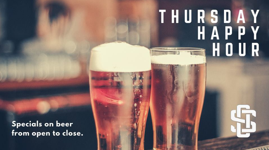 Thursday Happy Hour