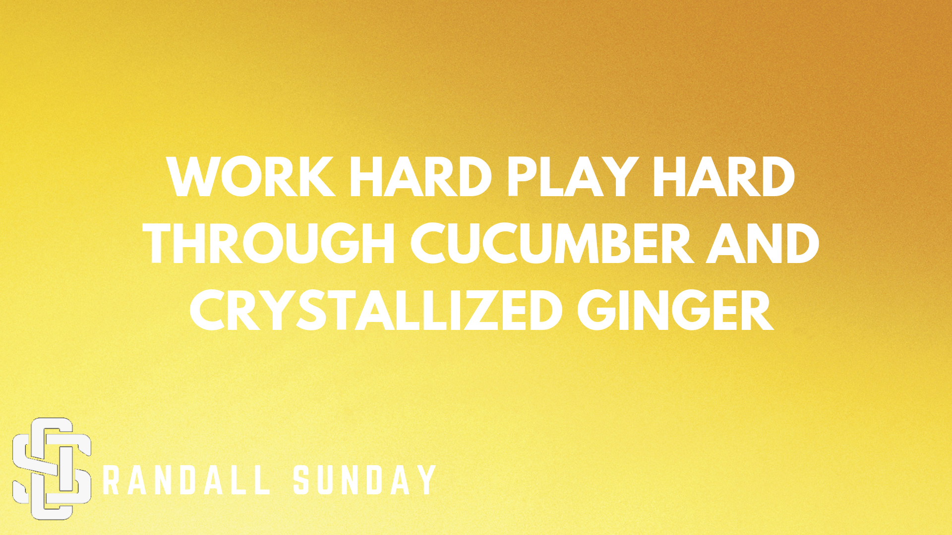 Randall Sunday