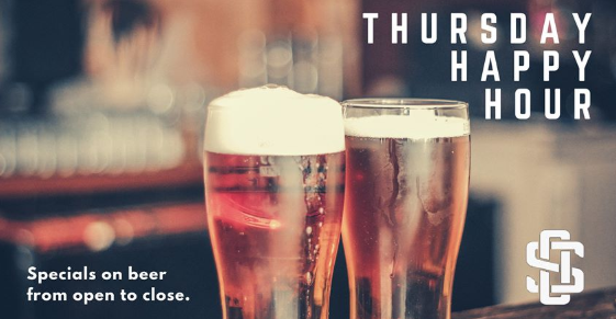 Thursday Happy Hour