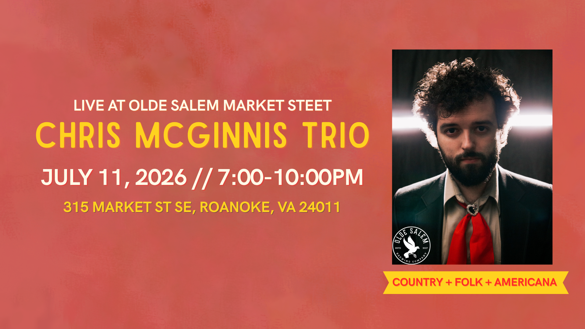 Market: Chris McGinnis Trio