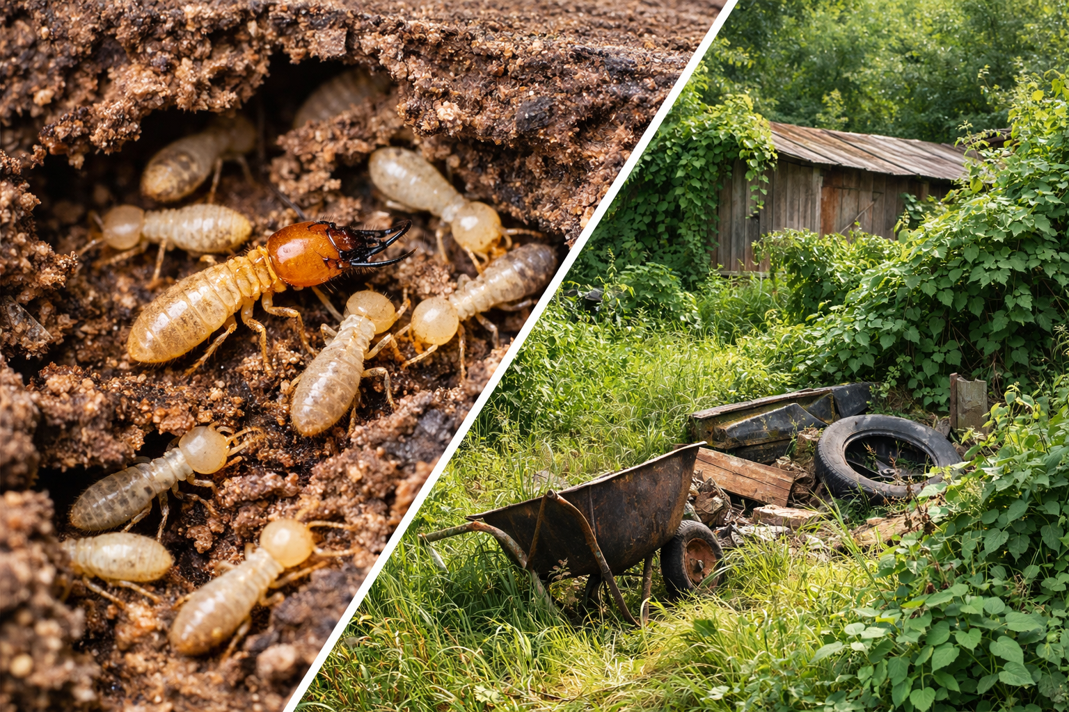 Commercial Termite Swarms & Vegetation Management  in Dutchess County ny pest control