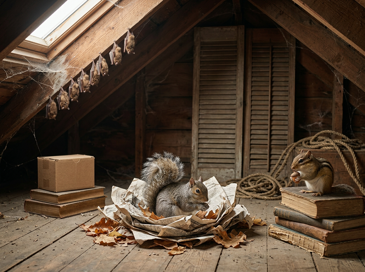 Wildlife Alert: Securing Hudson Valley Attics Against Bats, Chipmunks, and Squirrels