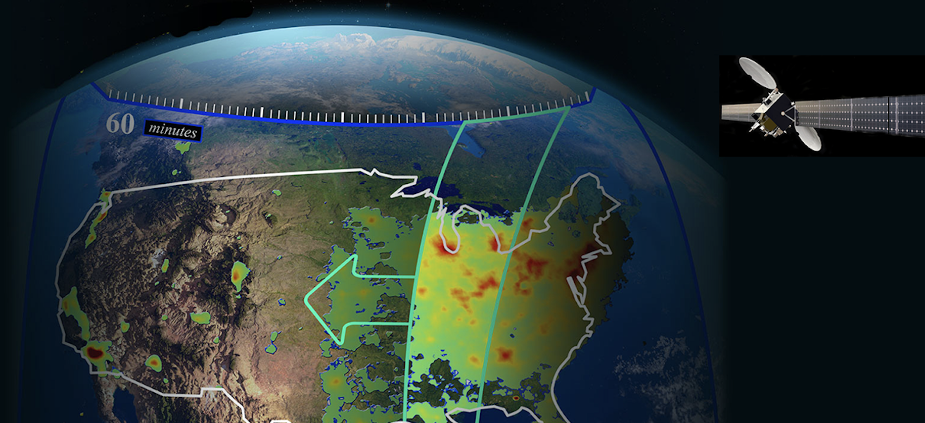 Satellite data to evaluate AERMOD