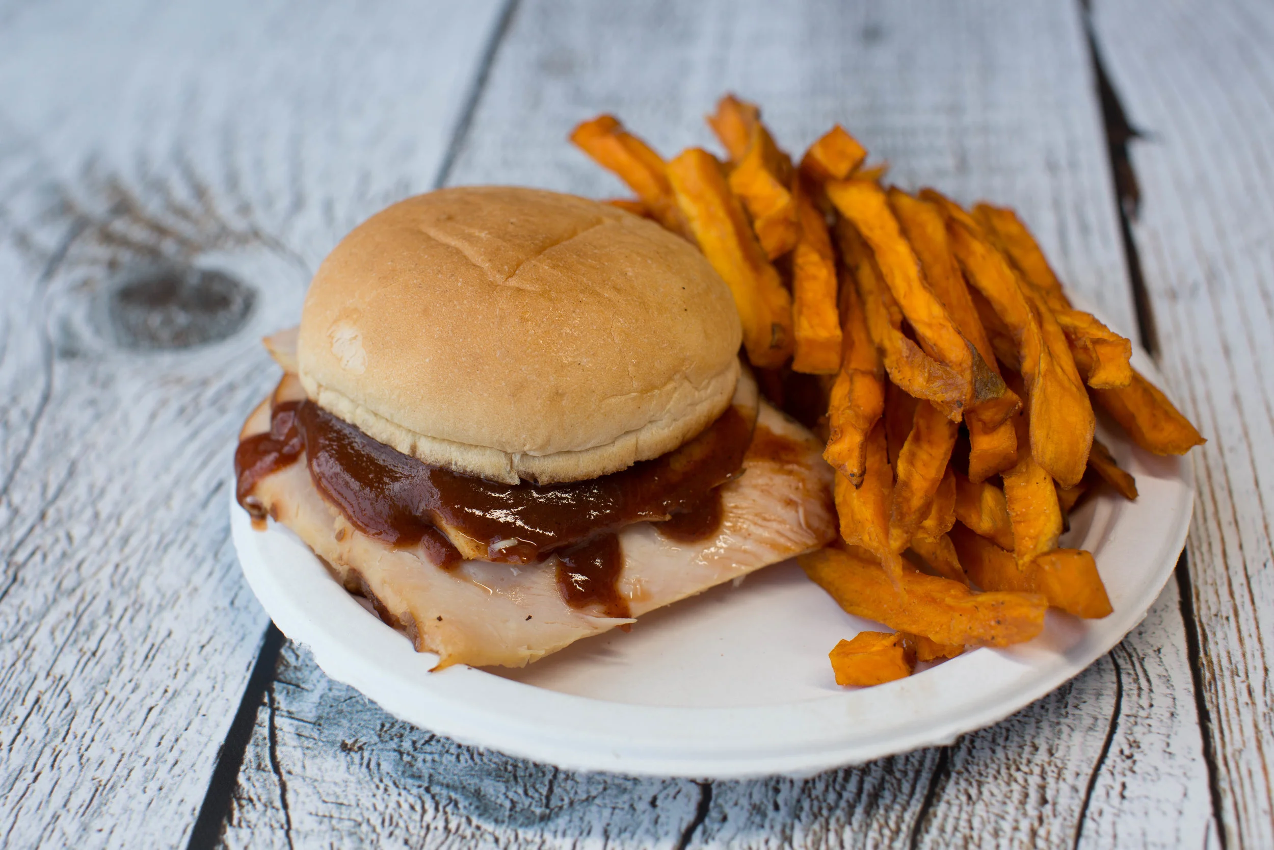 Monday Special BBQ Sandwich + Side $7.99